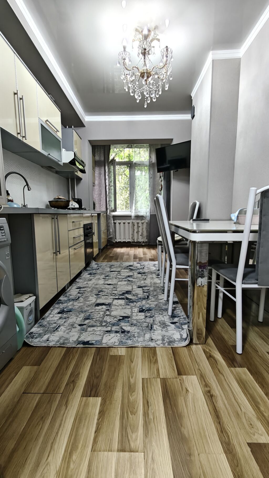 2 комнаты, 48 м², 8 мкр 106 серия, 1 этаж, Евроремонт: фото 6