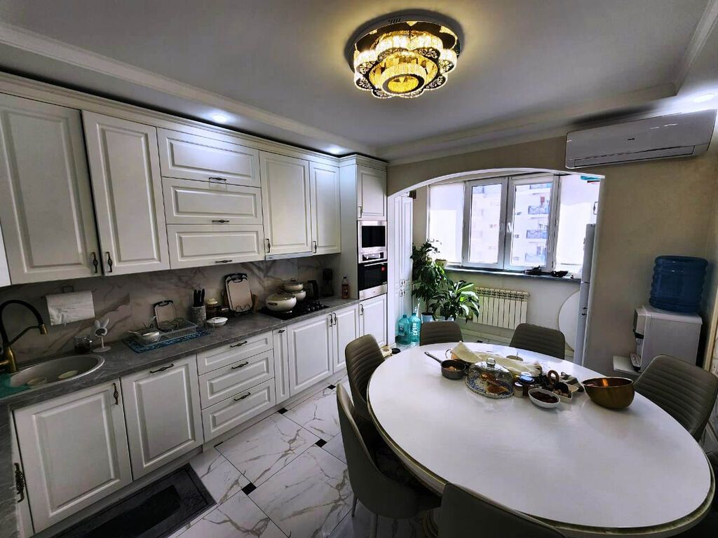 4 комнаты, 105 м², Сары-Челек ж/м 106 серия, 4 этаж, Дизайнерский ремонт: фото 5