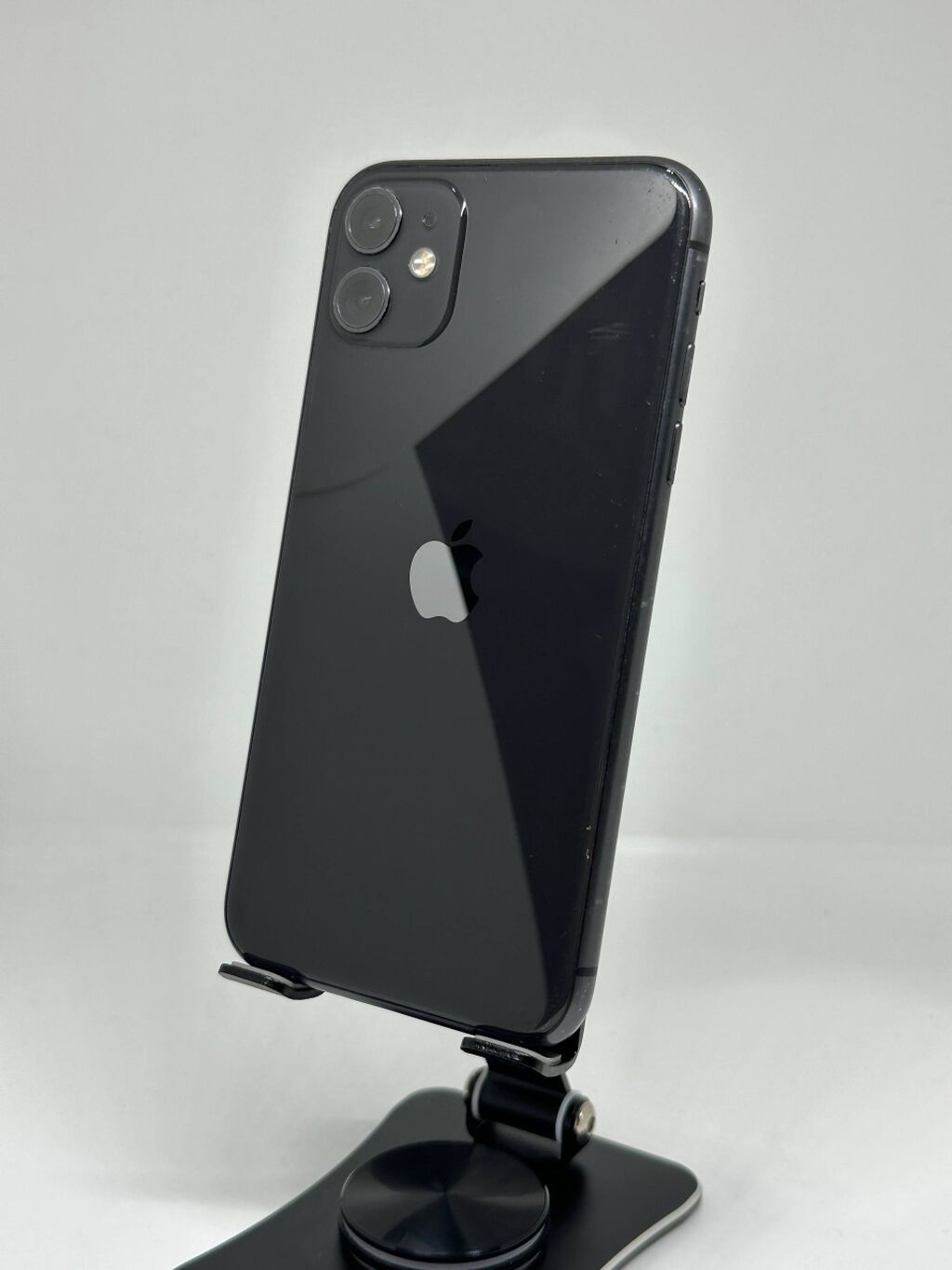 IPhone 11, Б/у, 128 ГБ, Черный, Чехол, 100 %: фото 3