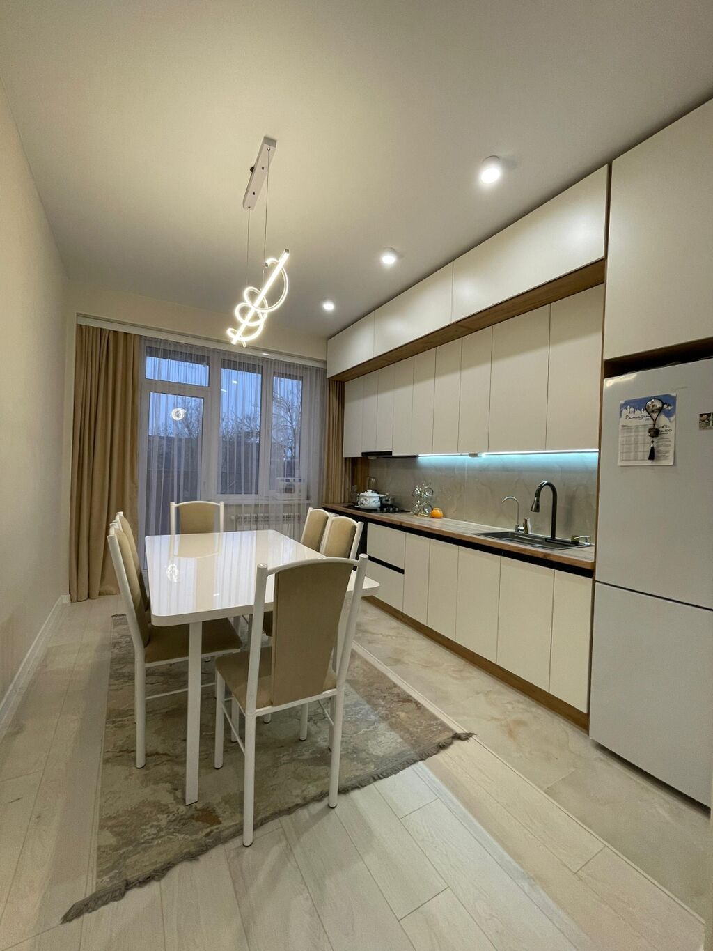 1 комната, 48 м², Тунгуч мкр Элитка, 2 этаж, Евроремонт: фото 2
