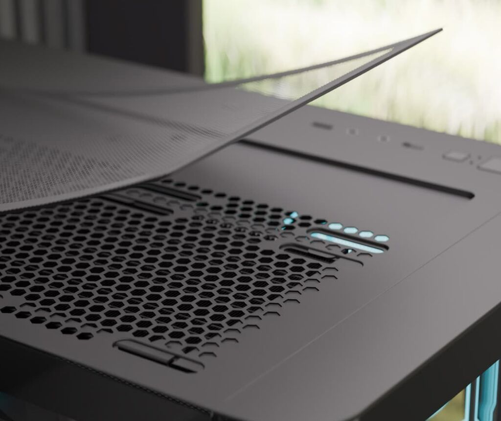 Корпус ПК, Новый, AeroCool, ATX, цвет - Черный: фото 6
