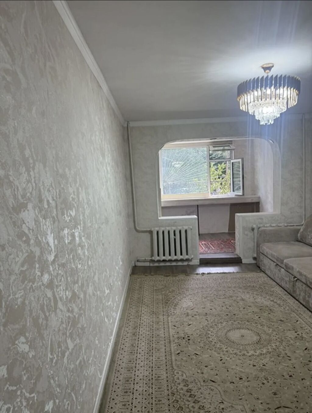 1 комната, 32 м², 6 мкр 104 серия, 1 этаж, Евроремонт: фото 4