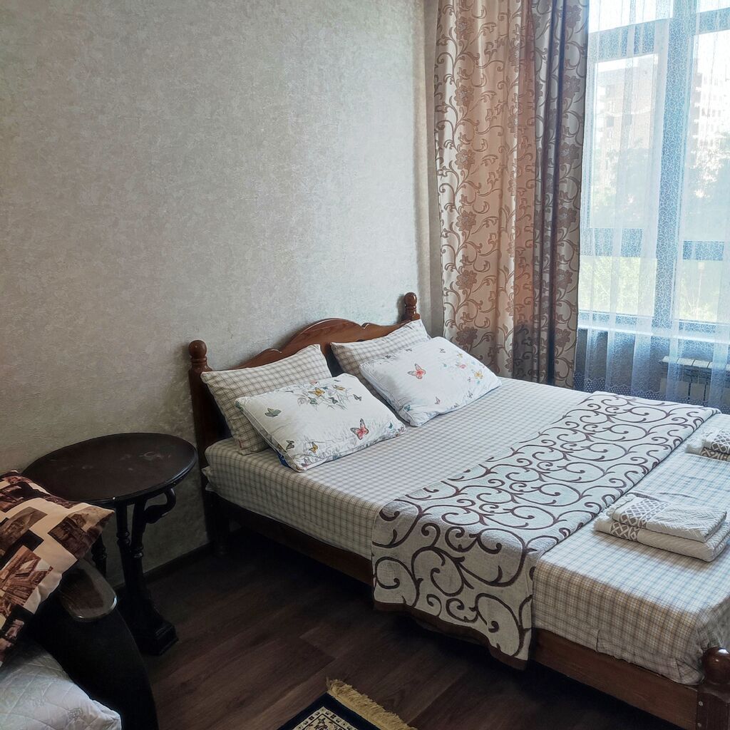 1 комната, Люкс, элитка, Бишкек Парк ТРЦ, Душевая кабина, Постельное белье, Кондиционер: фото 3
