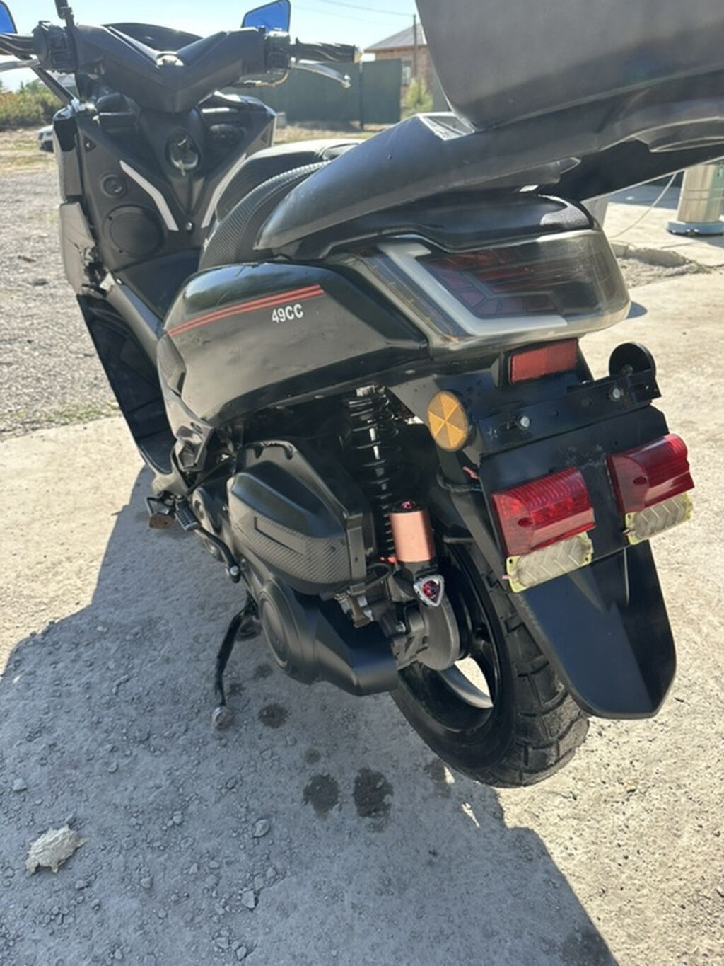 Н Макс Скутер 49cc (без необходимости категории А) в спортивном: фото 7