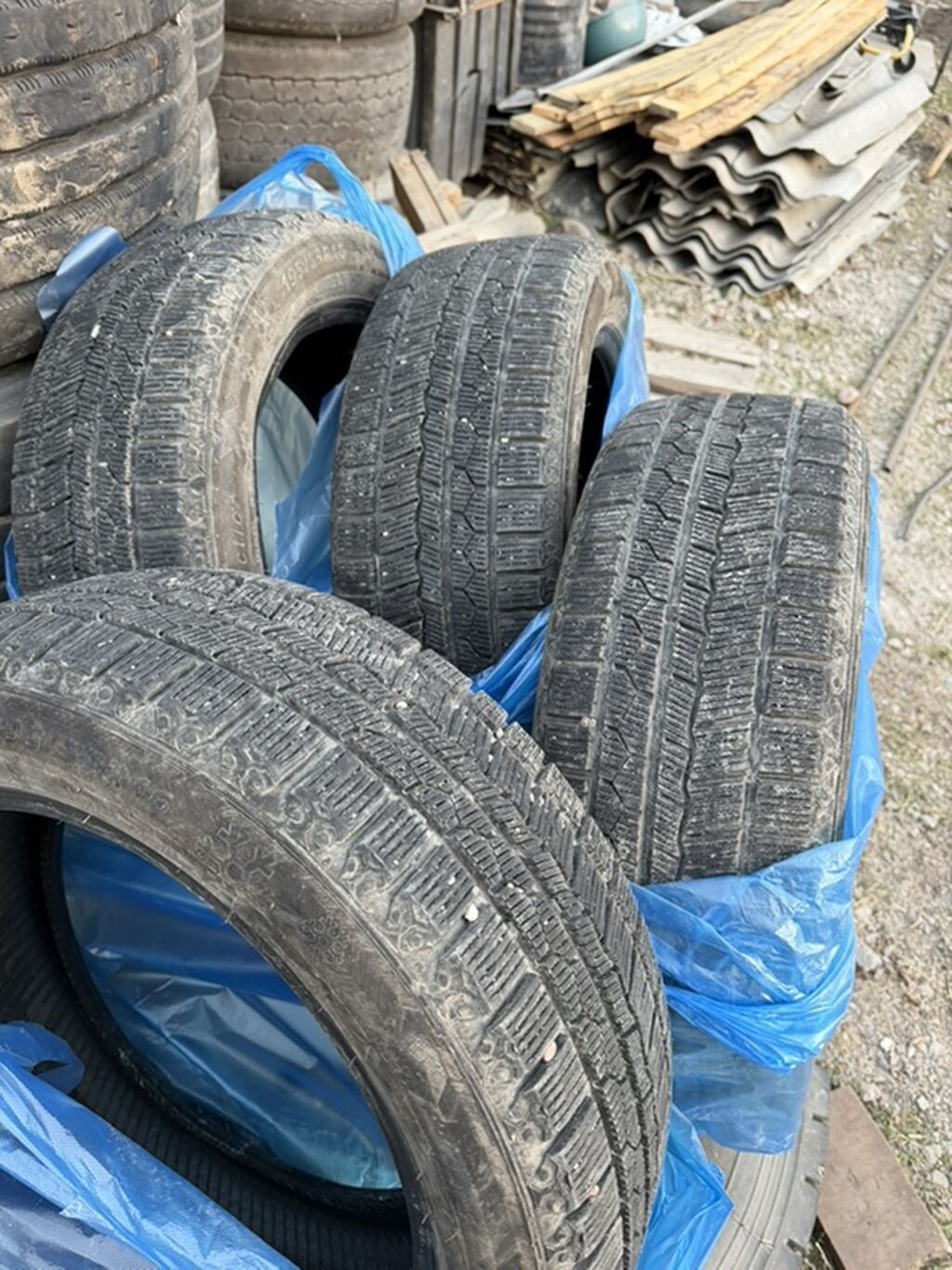 Шины 195 / 55 / R 16, Зима, Б/у, Комплект, Легковые, Китай, RoadX: фото 6
