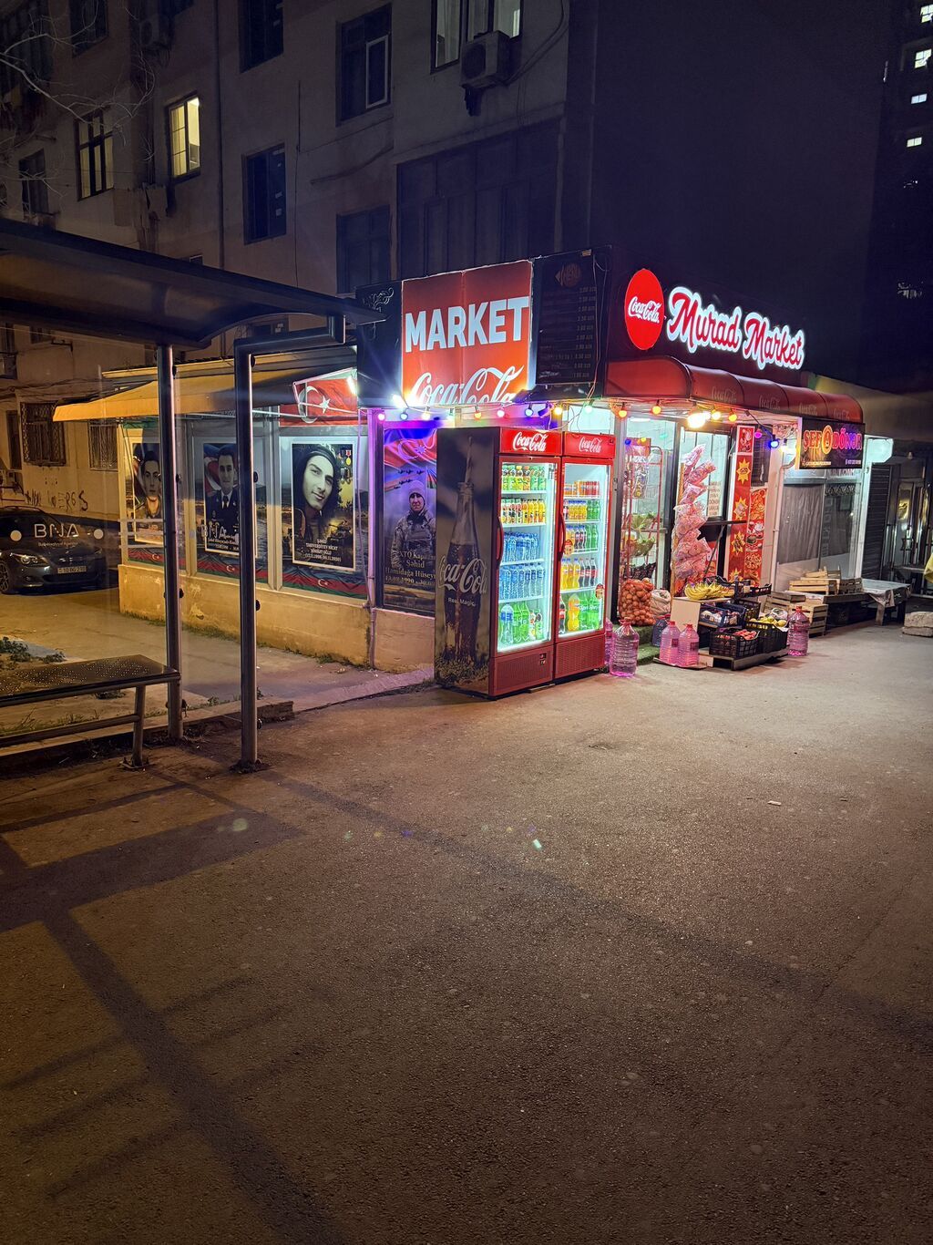 Yer şamaxinkadadir Asif meherremov kycesindedir dönerxana 70 mk her