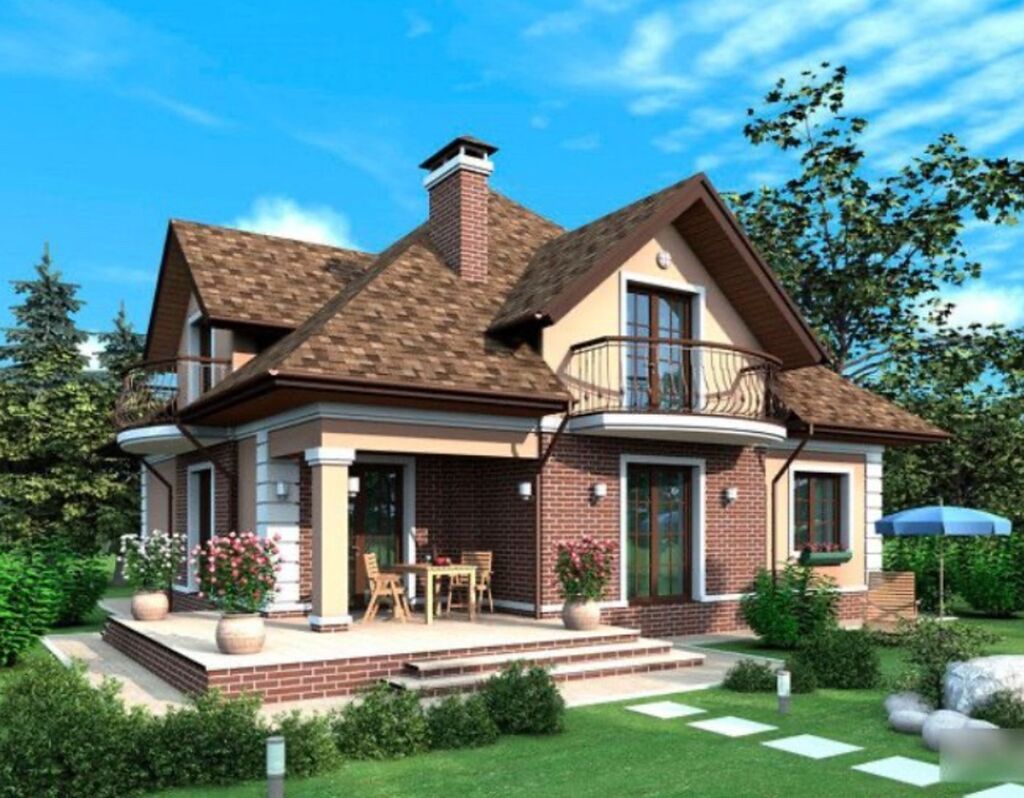 45 м², 2 комнаты