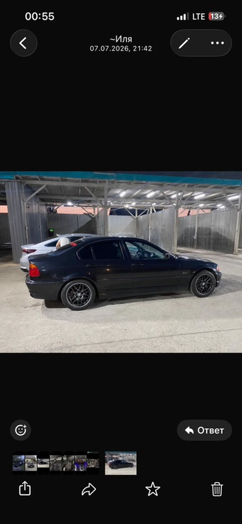 BMW 3 series: 1999 г., Автомат, Седан: фото 3