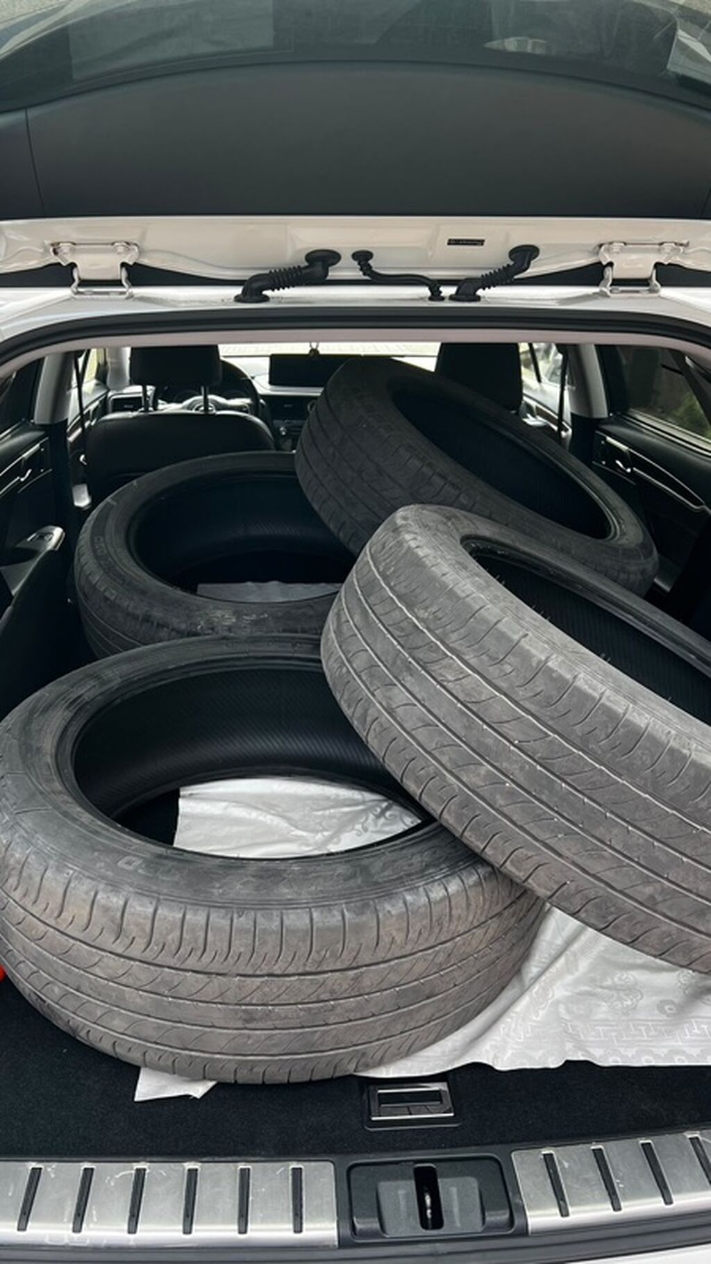 Шины 235 / 55 / R 20, Лето, Б/у, Комплект, Внедорожные (АТ/МТ), Dunlop: фото 8