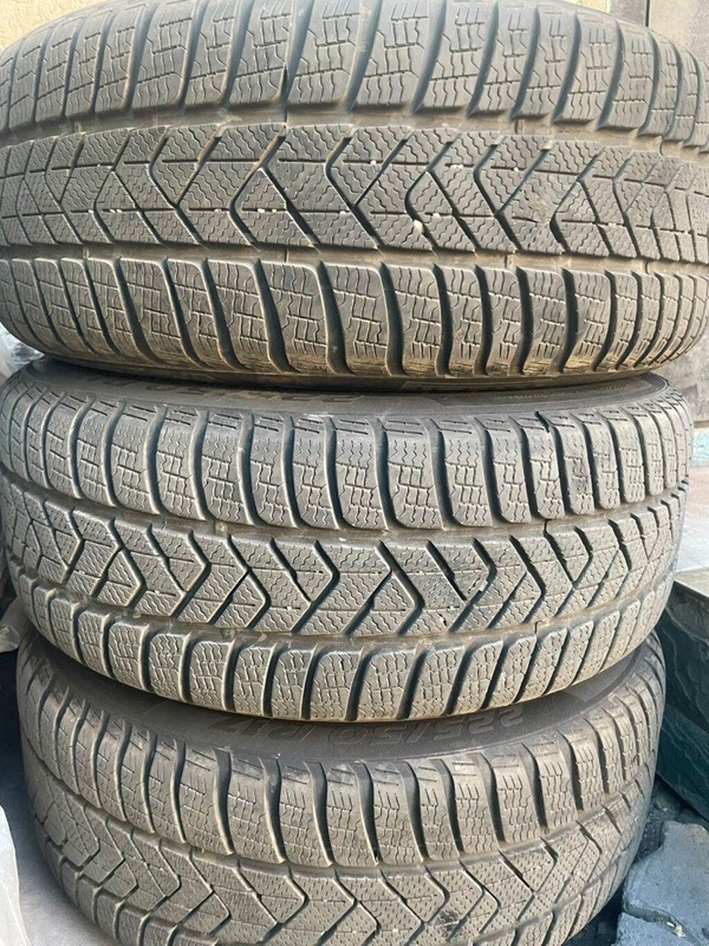 Колеса в сборе 225 / 50 / R 17, Всесезонная, Б/у, Комплект, Внедорожные (АТ/МТ), Литые, отверстий - 5: фото 4