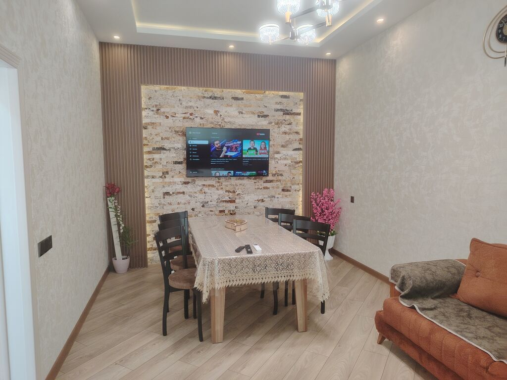 4 otaqlı, 110 kv. m, Kredit yoxdur, Yeni təmirli