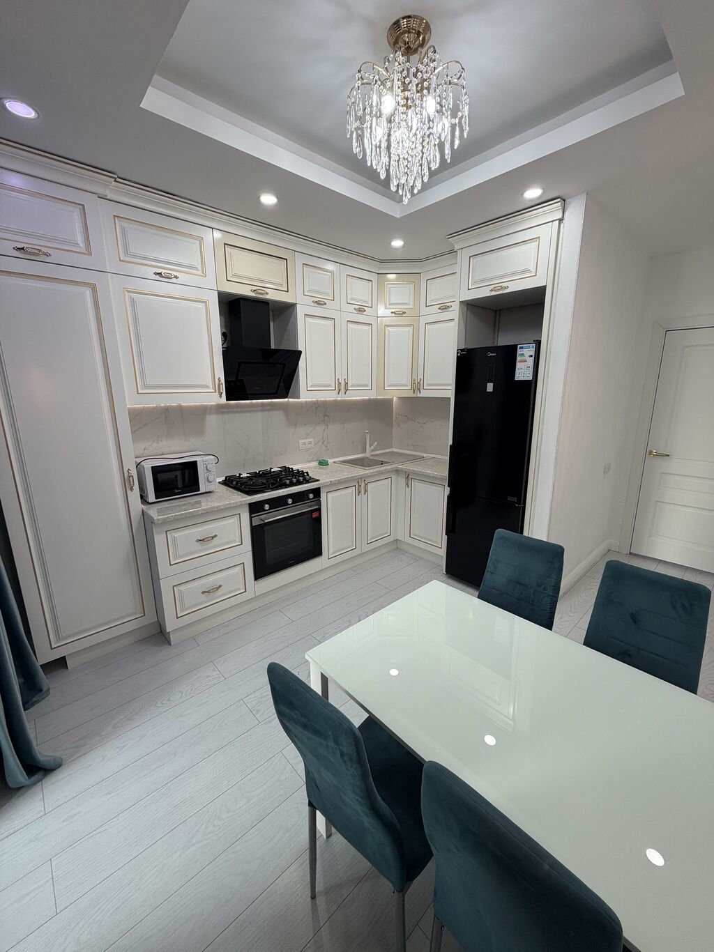 1 комната, 46 м², Асанбай мкр Элитка, 11 этаж, Дизайнерский ремонт: фото 2