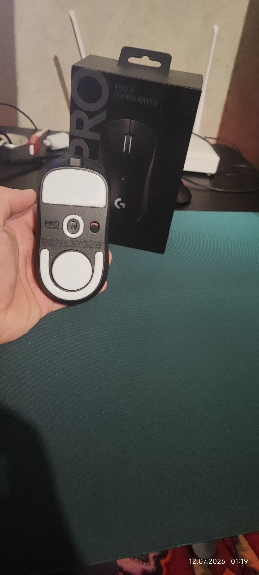 Игровая беспроводная мышь Logitech G Pro X Superlight 2 (черная) -: фото 2