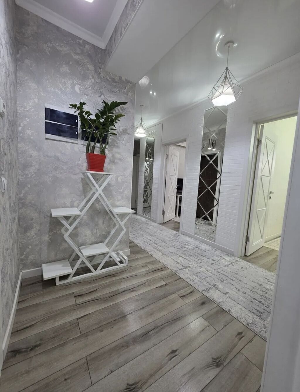 3 комнаты, 88 м², Джал мкр (в т.ч. Верхний, Нижний, Средний) Элитка, 4 этаж, Дизайнерский ремонт: фото 7