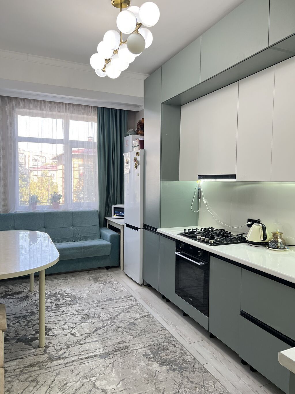 3 комнаты, 91 м², Восток-5 мкр Элитка, 3 этаж, Евроремонт: фото 7