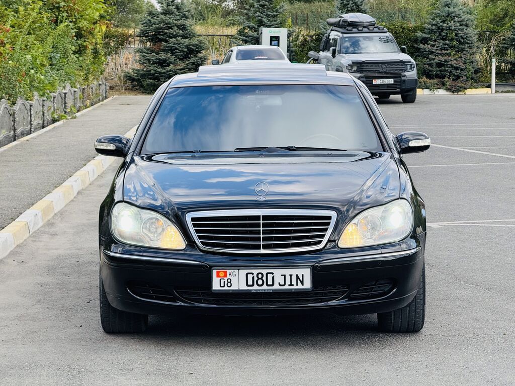 Mercedes-Benz S-Class: 2003 г., 3.7 л, Автомат, Бензин, Седан: фото 3