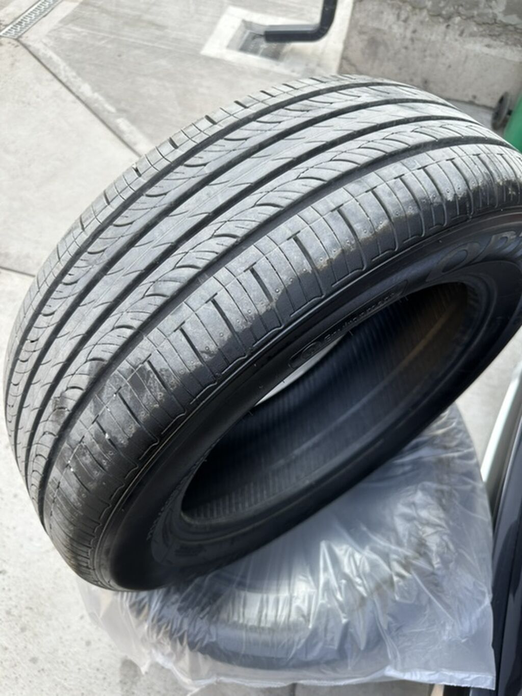 Шины 235 / 60 / R 18, Лето, Б/у, Комплект, Корея, Hankook: фото 4