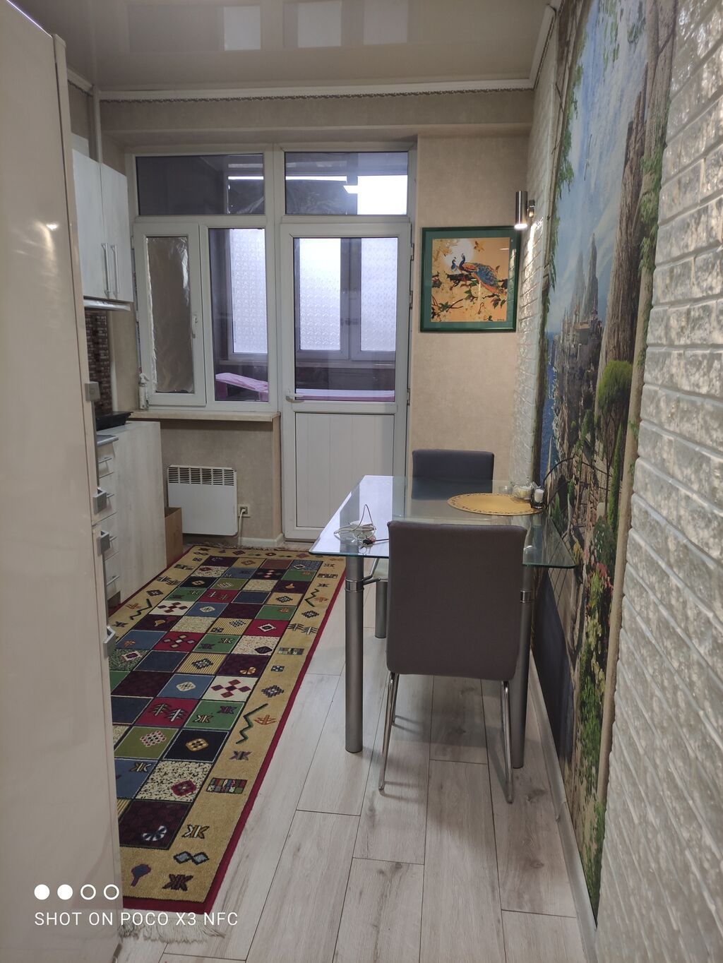 1 комната, Ортосайский рынок / базар, Душевая кабина, Постельное белье, Кондиционер, фото 4