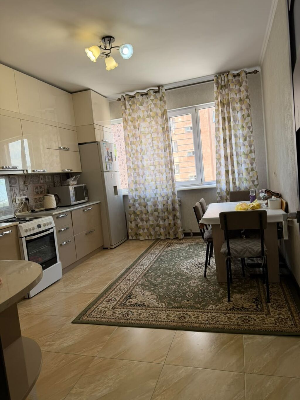 2 комнаты, 68 м², Тунгуч мкр Элитка, 4 этаж, Евроремонт: фото 2