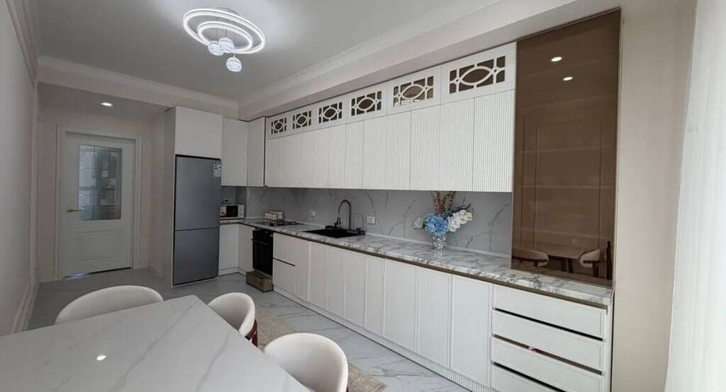 3 комнаты, 105 м², Асанбай мкр Элитка, 11 этаж, Дизайнерский ремонт: фото 8