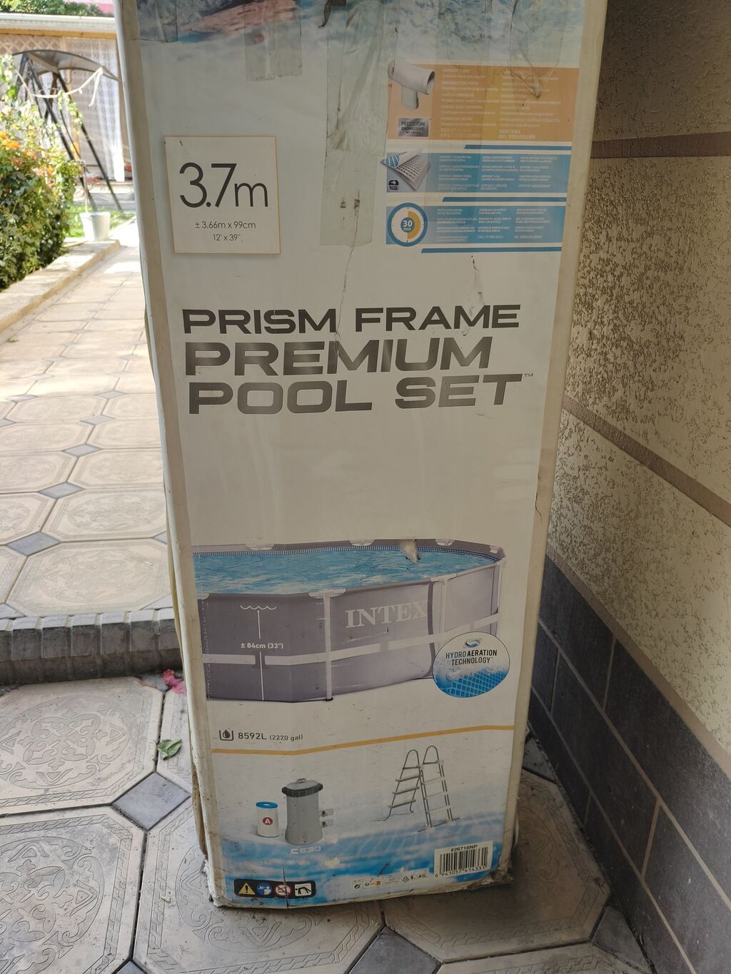 Бассейн каркасный набор Intex Prism Frame Premium Pool Set - Форма: фото 2