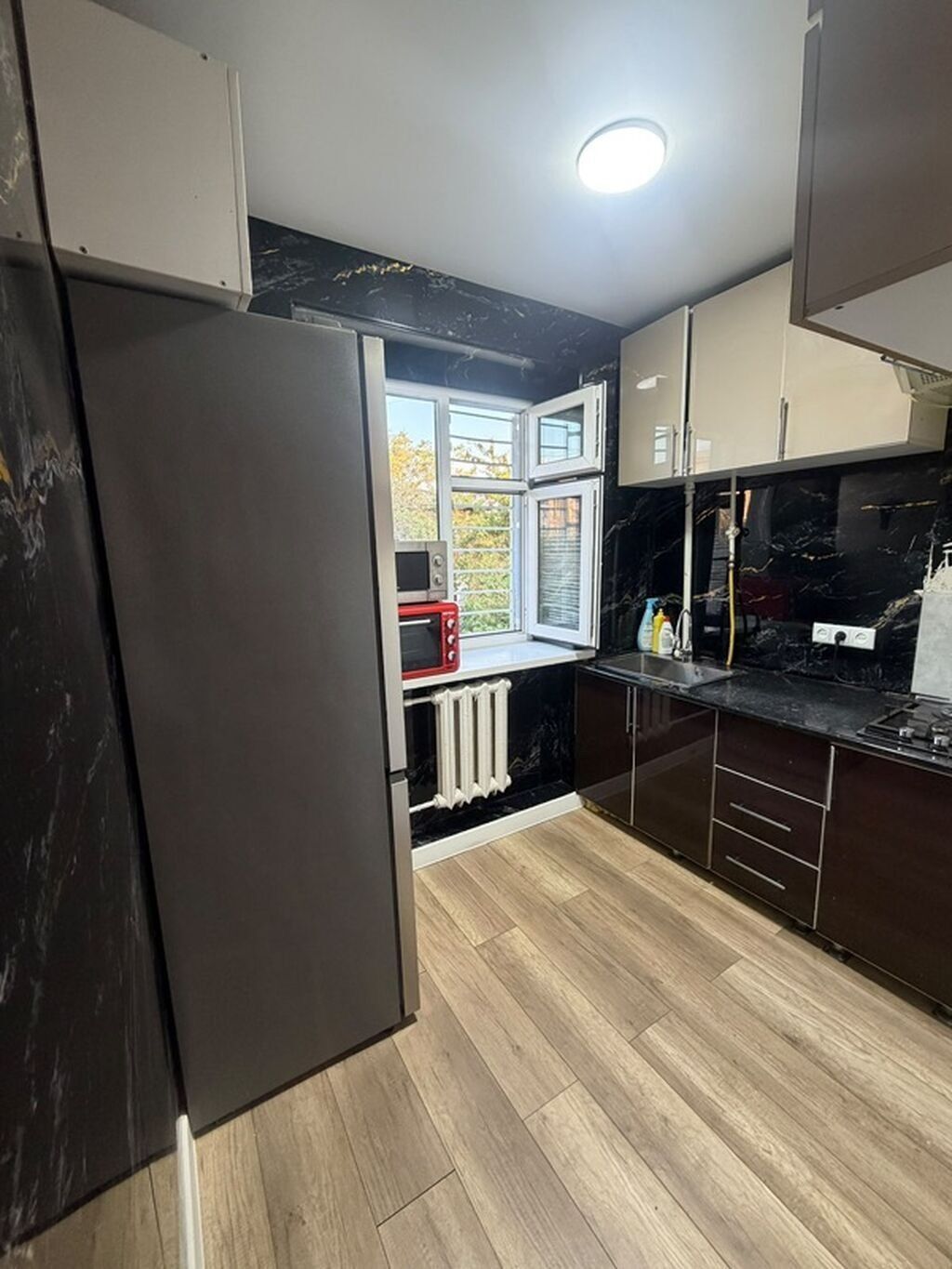 2 комнаты, 53 м², Ошский рынок / базар Индивидуалка, 4 этаж, Евроремонт: фото 6