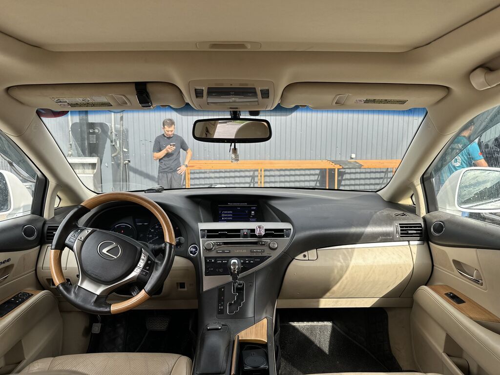 Lexus RX: 2014 г., 3.5 л, Автомат, Гибрид, Внедорожник: фото 6
