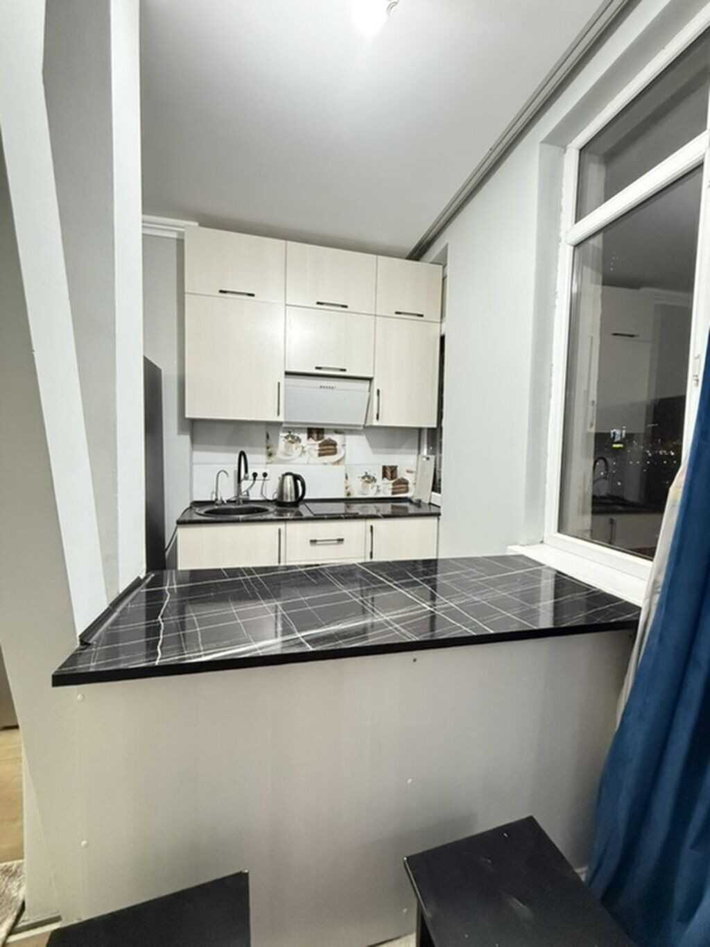 3 комнаты, 85 м², Верхний Джал Элитка, 10 этаж, Свежий ремонт: фото 1