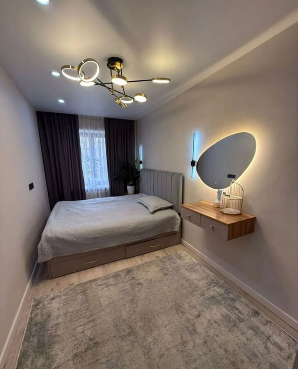 3 комнаты, 58 м², Бишкек Парк ТРЦ Индивидуалка, 2 этаж, Евроремонт: фото 6