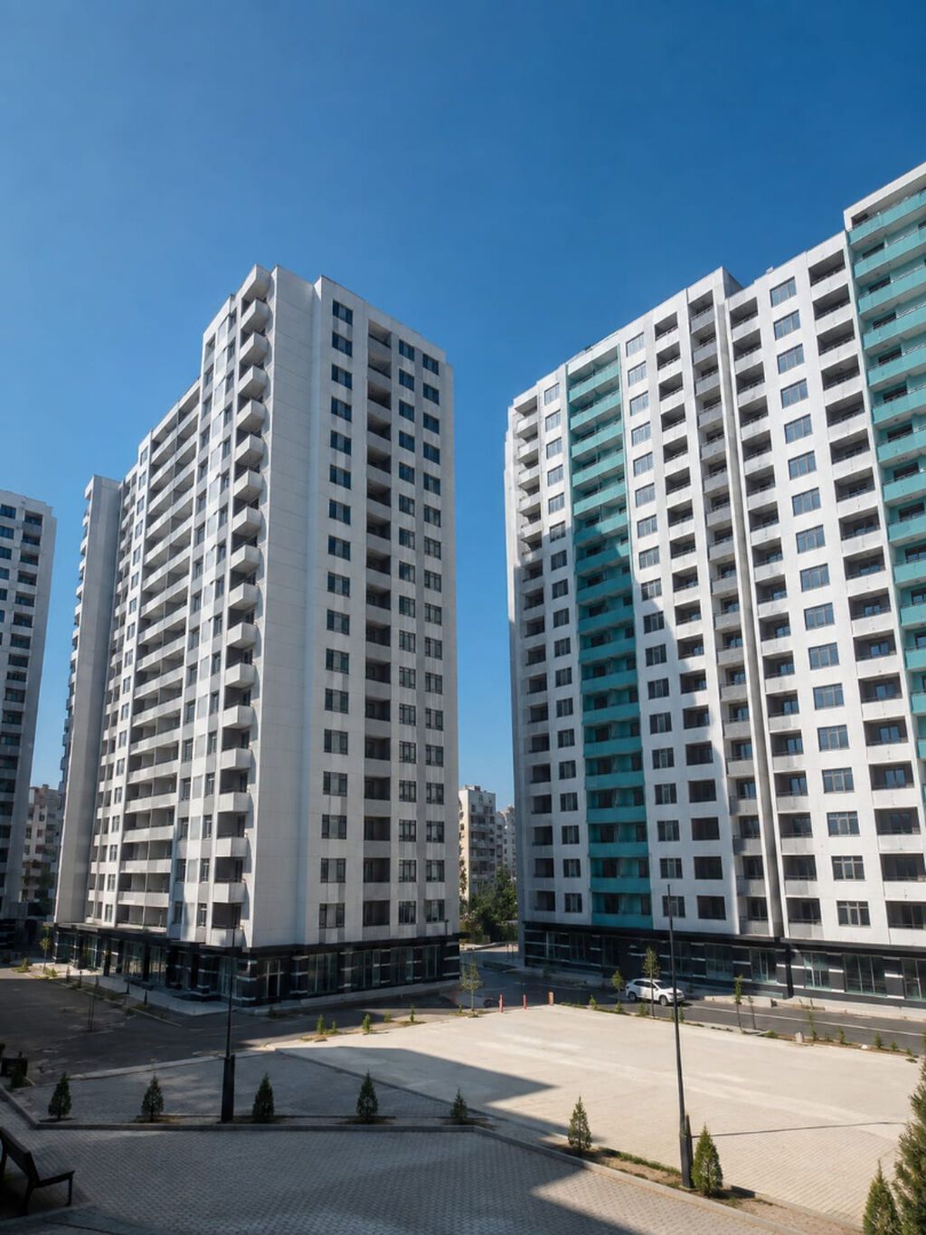 2 otaqlı, Yeni tikili, 66 kv. m