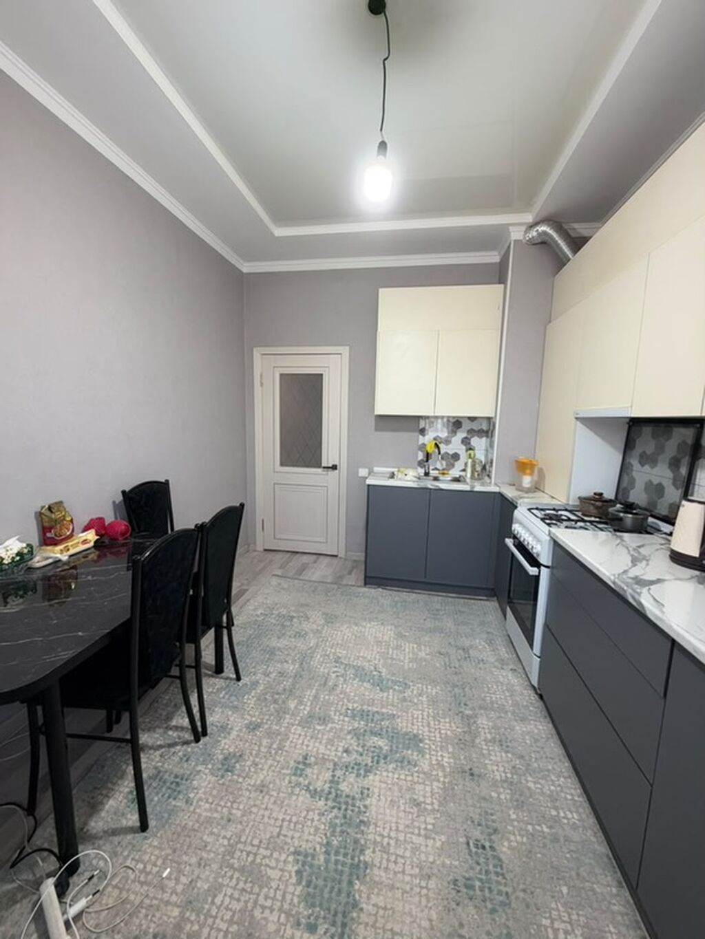 1 комната, 43 м², Баткенский рынок / базар Элитка, 3 этаж, Свежий ремонт: фото 8