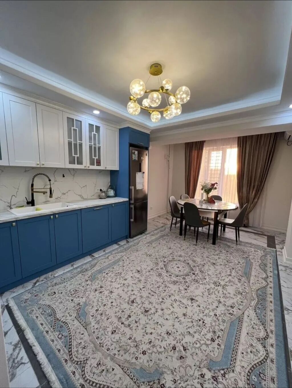 3 комнаты, 100 м², Филармония Элитка, 8 этаж, Евроремонт: фото 3