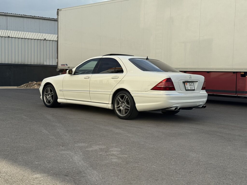 Mercedes-Benz S-Class: 2003 г., 3.7 л, Автомат, Бензин, Седан: фото 4