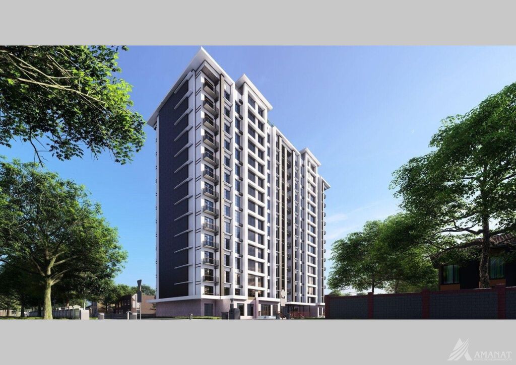 2 комнаты, 85 м², Азия Молл Элитка, 9 этаж, ПСО (под самоотделку): фото 3