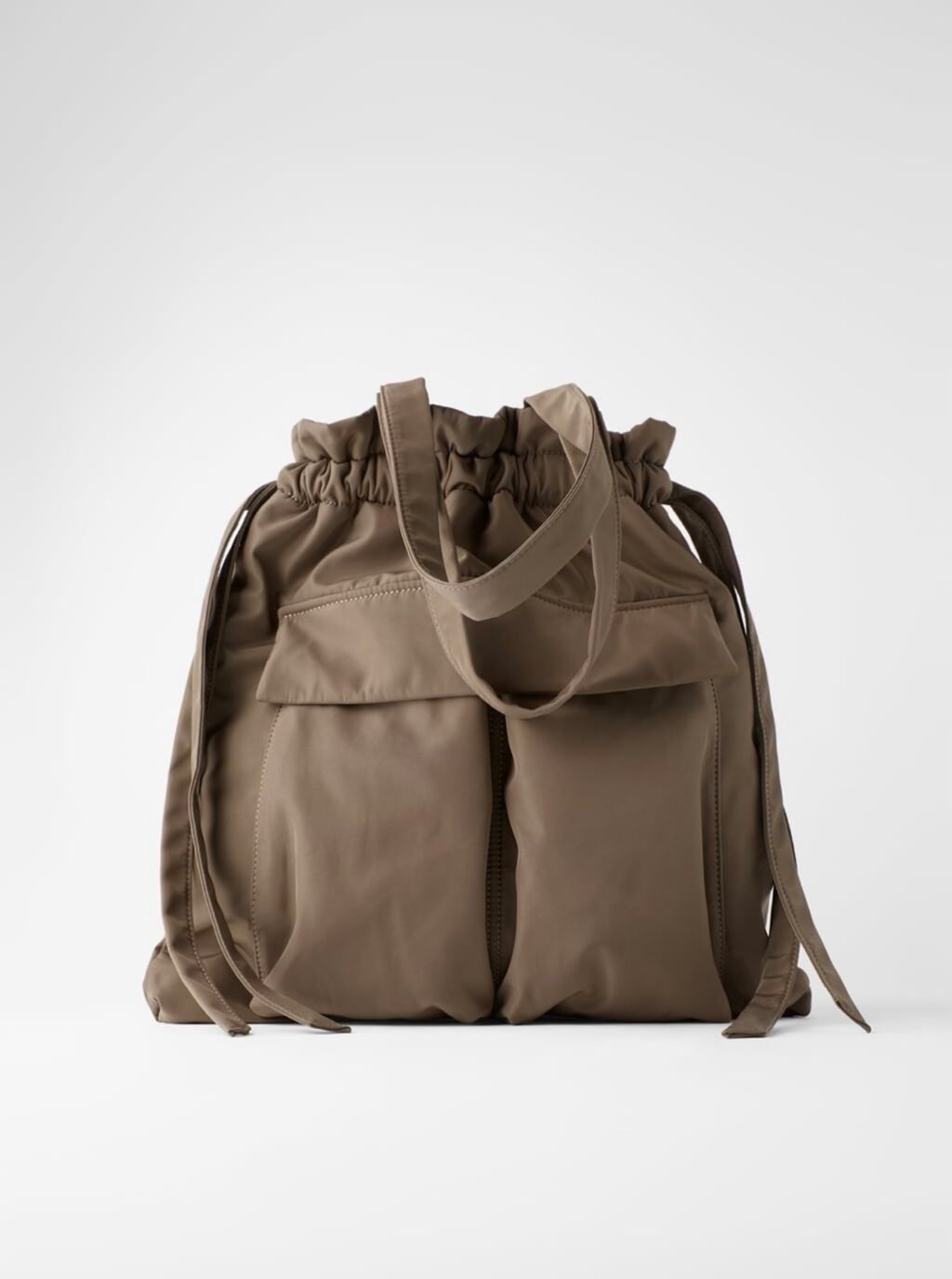 Zara original Xaki rəngdə Tote çanta-: 55 AZN Çantalar | Bakı ...