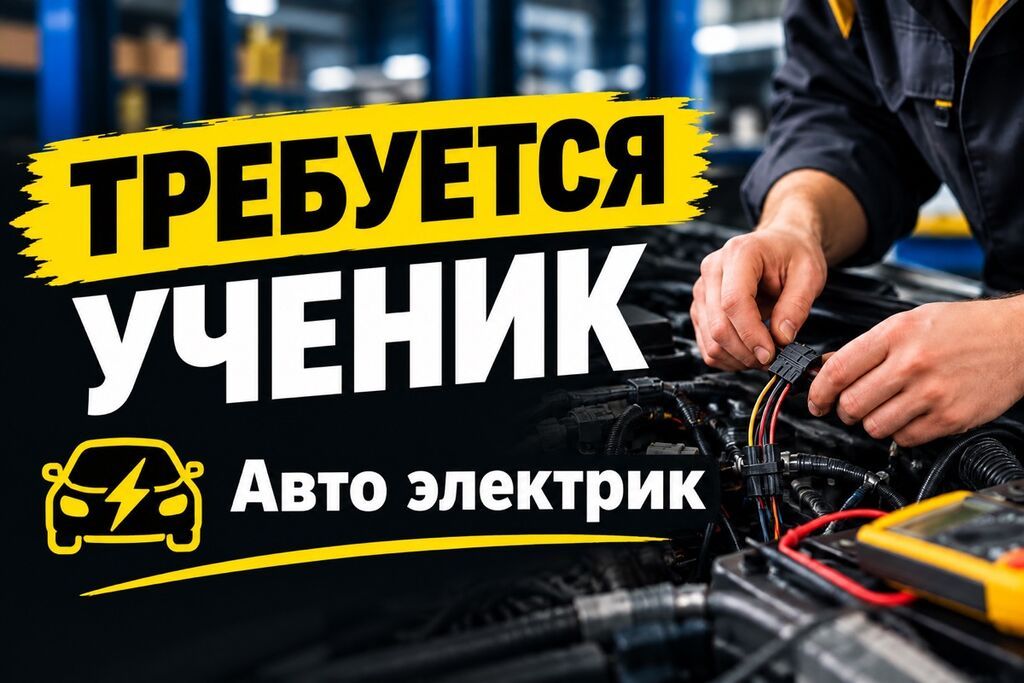 Требуется помощник / ученик автоэлектрика