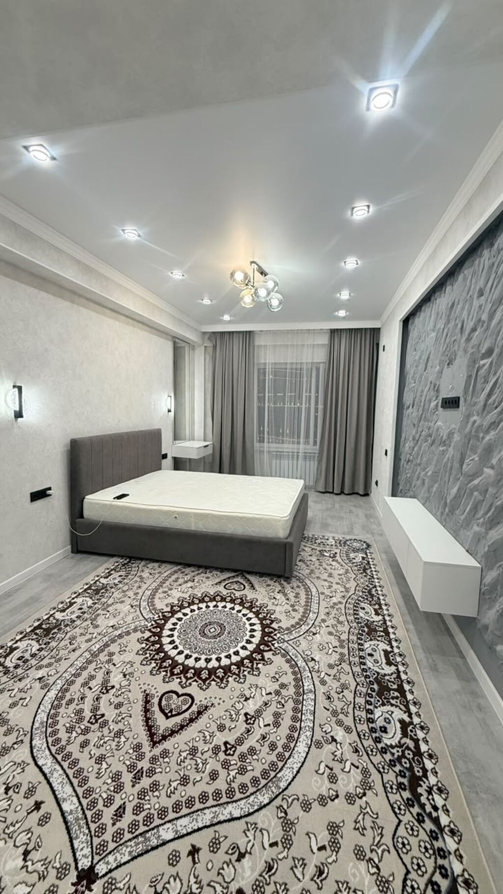 2 комнаты, 70 м², Асанбай мкр Элитка, 8 этаж, Дизайнерский ремонт: фото 5