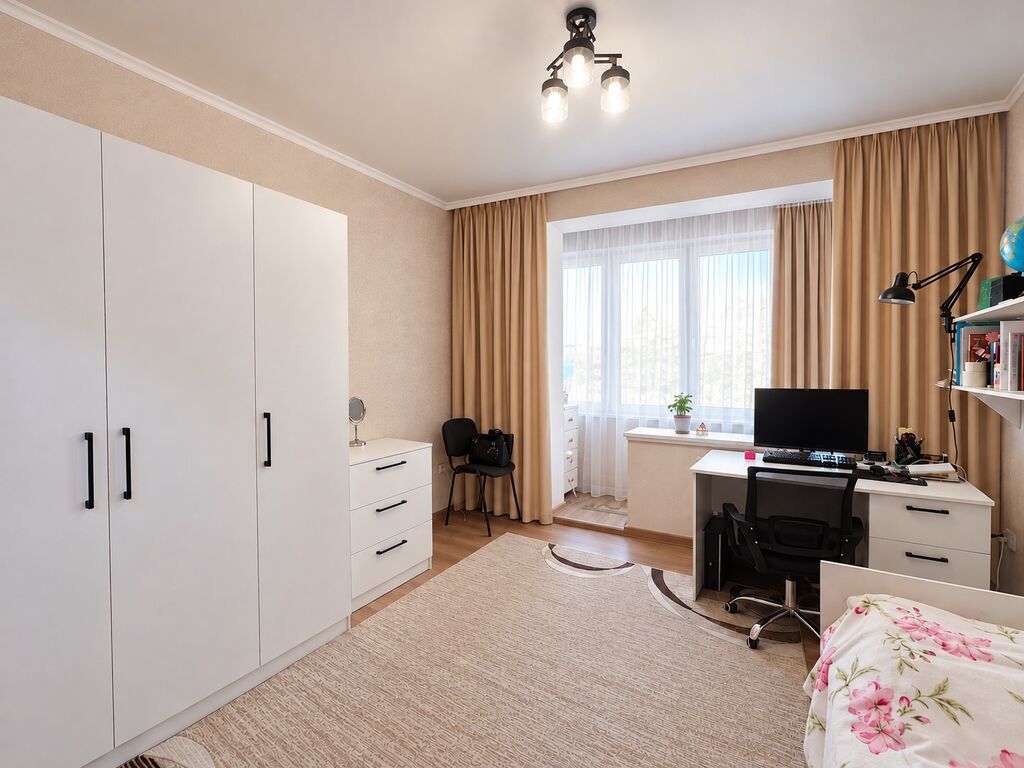 2 комнаты, 58 м², 105 серия, 8 этаж, Евроремонт: фото 4