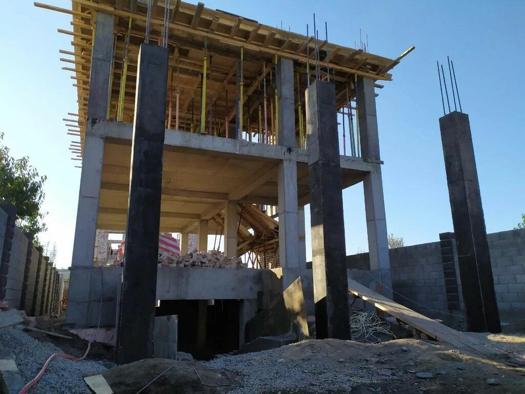 Услуга бетонные работа,монолитный дом,колонна,подпорная | 1500 KGS ...