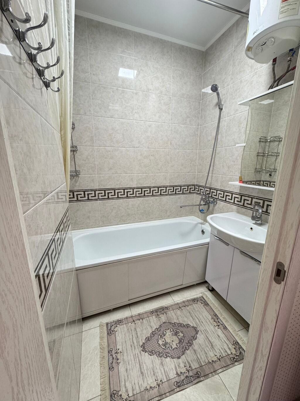 Сдается 2-ком квартира в районе Аламедин-1. Дом 9 из 7. С ремонтом: фото 5