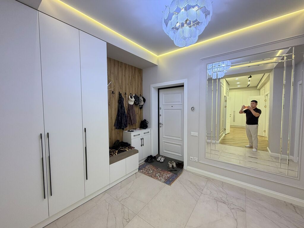 3 комнаты, 122 м², Ала-Арча ТРЦ Элитка, 10 этаж, Дизайнерский ремонт: фото 6