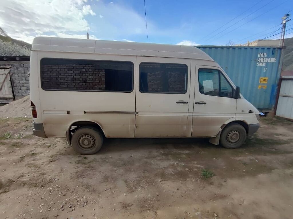 Mercedes-Benz Sprinter 2002 г., дизель, микроавтобус на 10 мест: фото 3
