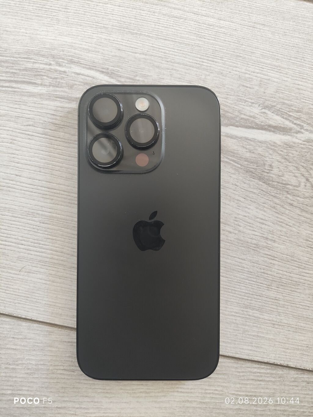 IPhone 14 Pro, Б/у, 128 ГБ, Графит, Зарядное устройство, Защитное стекло, Чехол, 84 %: фото 6