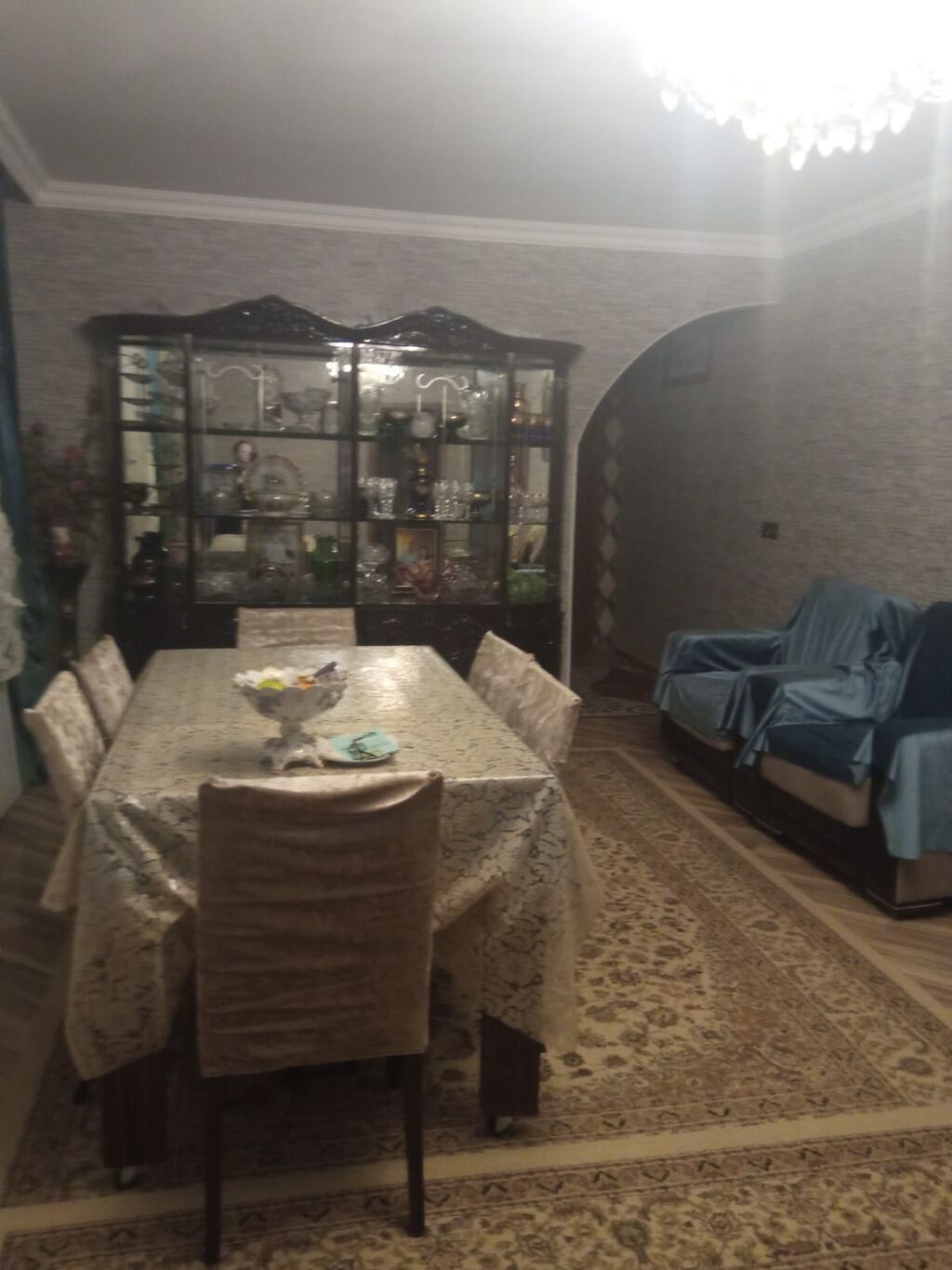 4 otaqlı, 135 kv. m, Kredit yoxdur, Yeni təmirli