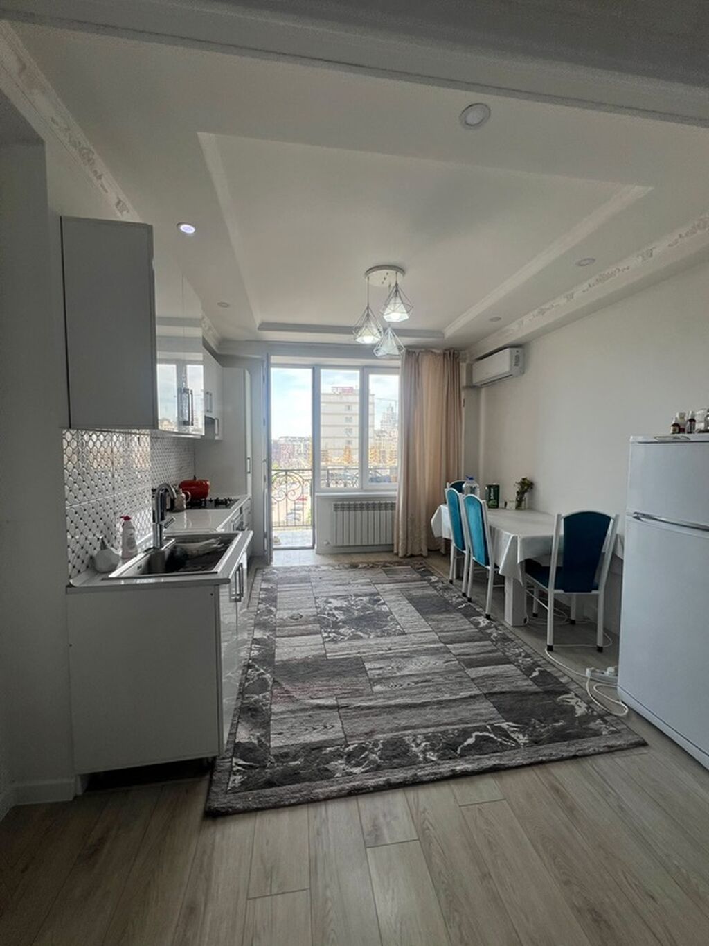 2 комнаты, 66 м², АУЦА 6 этаж: фото 3
