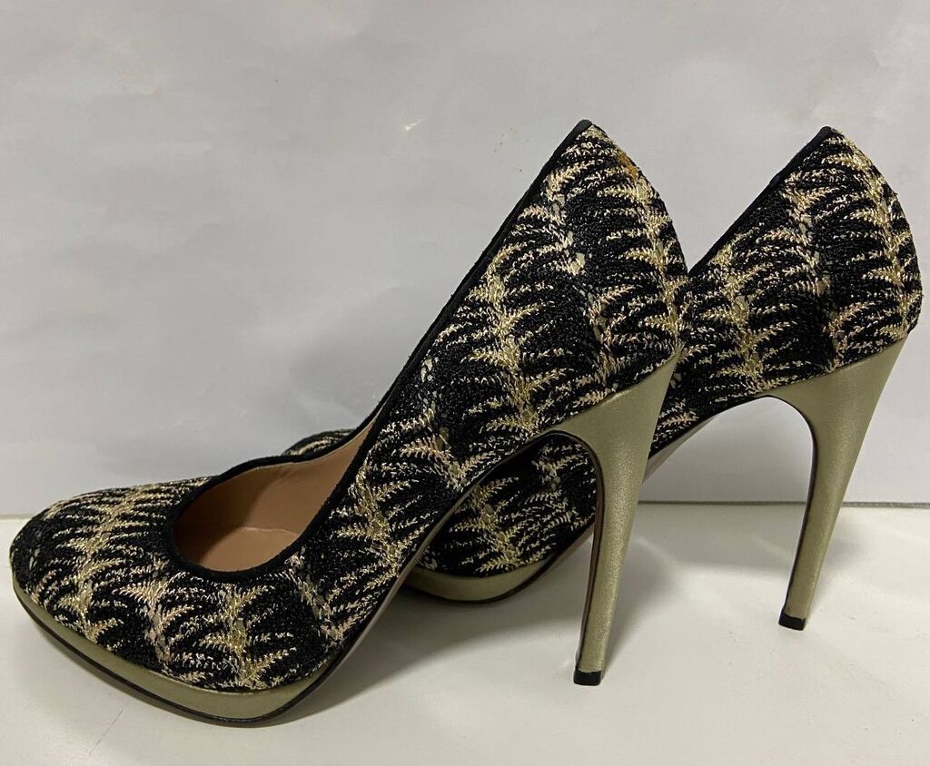 Туфли "Missoni" original размер 37, высота каблука 11 см. Без коробки: фото 3