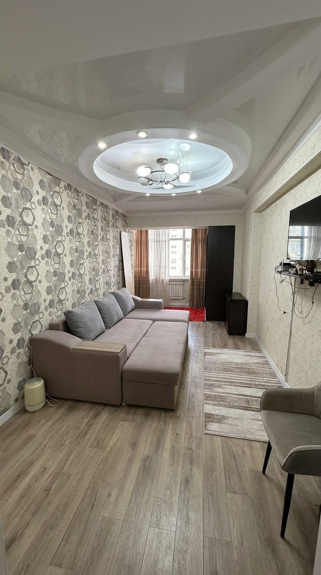 2 комнаты, 47 м², 7 мкр Элитка, 8 этаж, Евроремонт: фото 4