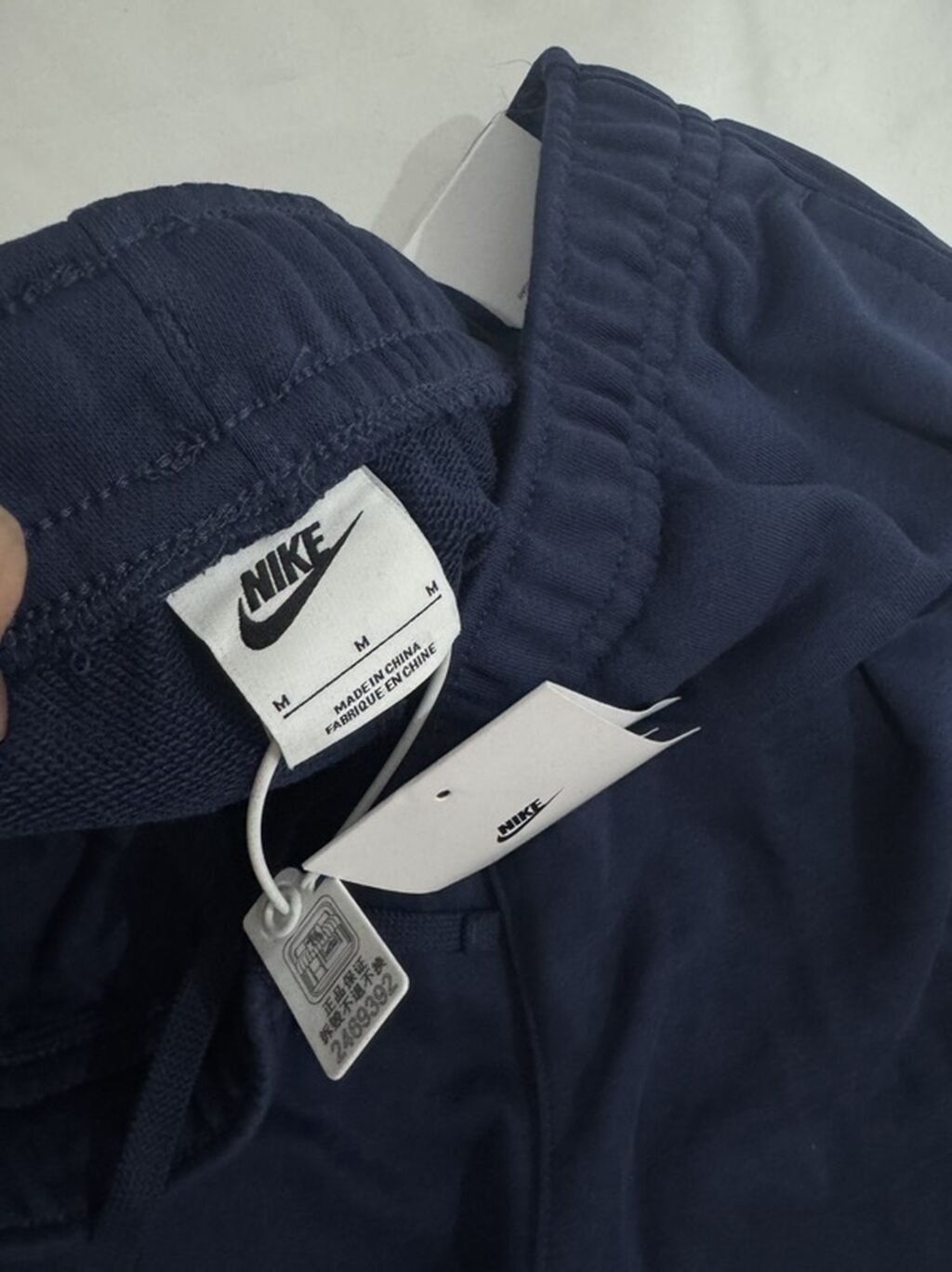 Мужские брюки, M, L, Nike, Новый, цвет - Синий, Самовывоз: фото 2