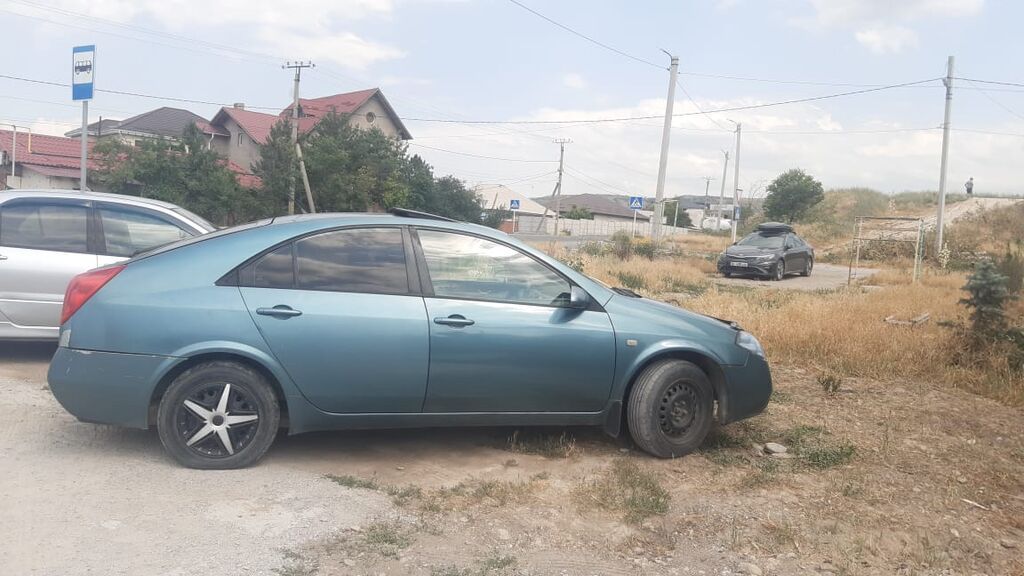 Nissan Primera: 2002 г., 2 л, Автомат, Газ, Лифтбек — фото 2