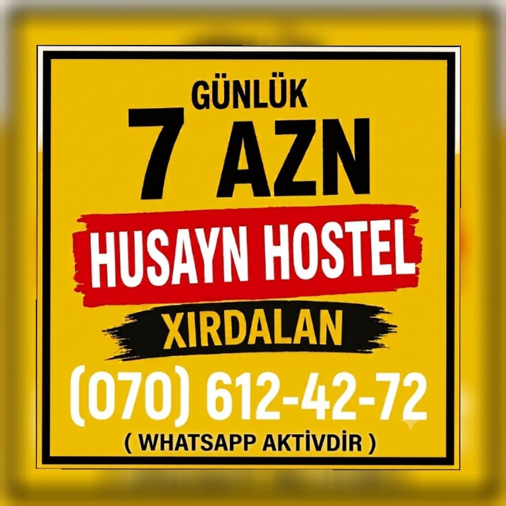 HUSAYN HOSTEL – Xırdalan şəhəri Xırdalanda yerləşən “HUSAYN HOSTEL”